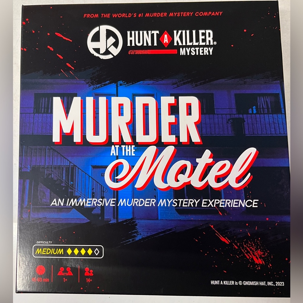 Hunt a Killer: Murder at the Motel Board Game